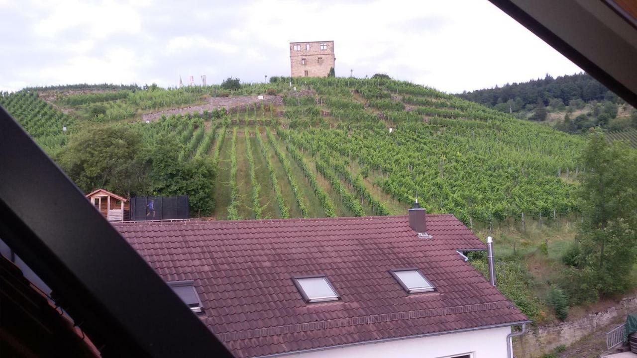 Giebelzimmer Mit Weinbergblick Stetten  Ngoại thất bức ảnh